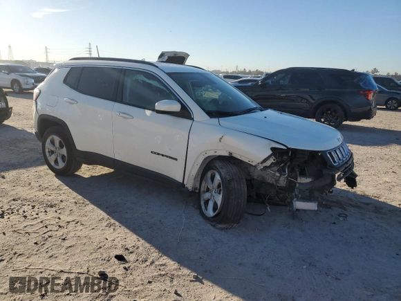 2019 Jeep Compass Altitude z VIN 3C4NJCBB0KT652173, wystawiony jako Copart lot #47865765 z przebiegiem Nie podano mil oraz Szkoda całkowita • Salvage title. Historia ofert i sprzedaży dostępna na DreamBid. Obrazek 4.