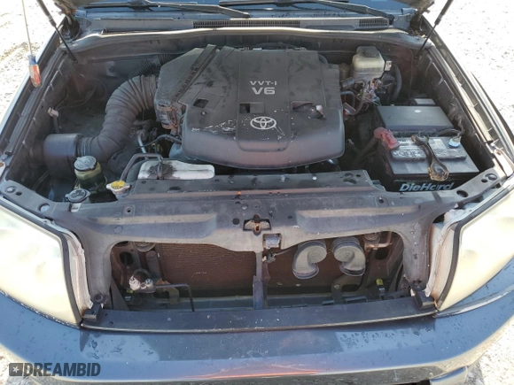 2005 Toyota 4Runner SR5 with VIN JTEZU14R450049182, listed as a Copart auction lot 52213355 with 192,686 mi miles and Salvage Title. Bid and sale history available at carsss.com. Image 12.