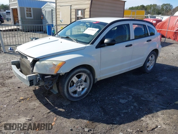 2008 Dodge Caliber SE with VIN 1B3HB28BX8D740658, listed as a IAAI auction lot 41595071 with 75,902 mi miles. Bid and sale history available at carsss.com. Image 2.