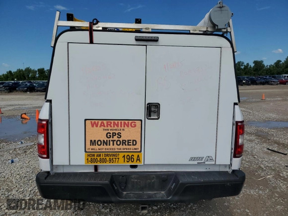2019 Ford F-150 XL with VIN 1FTMF1C55KKD84717, listed as a Copart auction lot 55502855 with 179,343 mi miles and Clean title. Bid and sale history available at DreamBid. Image 6.
