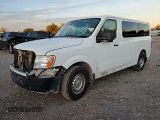 2015 Nissan NV S z VIN 5BZBF0AA9FN850722, wystawiony jako Copart lot #80253154 z przebiegiem Nie podano mil oraz Szkoda całkowita • Salvage title. Historia ofert i sprzedaży dostępna na DreamBid. Obrazek 1.