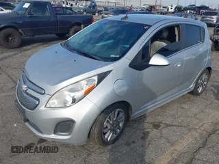 2014 Chevrolet Spark EV LT with VIN KL8CK6S03EC549908, listed as a IAAI auction lot 41487040 with 128,121 mi miles. Bid and sale history available at carsss.com. Image 2.