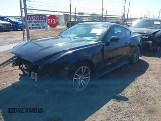 2017 Ford Mustang EcoBoost with VIN 1FA6P8TH5H5316763, listed as a IAAI auction lot 41651751 with 110,609 mi miles. Bid and sale history available at carsss.com. Image 2.