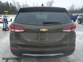 2023 Chevrolet Equinox LT with VIN 3GNAXUEG7PL174973, listed as a Copart auction lot 42707245 with 26,606 mi miles and Non Repairable. Bid and sale history available at carsss.com. Image 6.