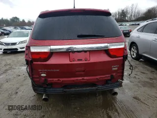 2013 Dodge Durango Crew z VIN 1C4RDJDG0DC653781, wystawiony jako Copart lot #51999065 z przebiegiem 209 640 mil mil oraz Czysty tytuł • Clean title. Historia ofert i sprzedaży dostępna na DreamBid. Obrazek 6.