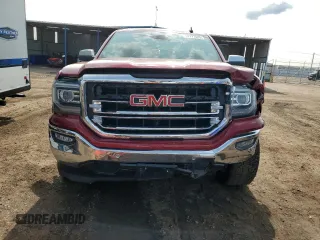 2018 GMC Sierra 1500 SLT with VIN 3GTU1NER7JG204066, listed as a Copart auction lot 59177625 with 71,918 mi miles and Salvage title. Bid and sale history available at DreamBid. Image 5.