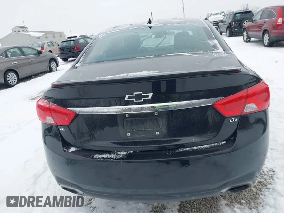 2016 Chevrolet Impala LTZ with VIN 2G1145S38G9202056, listed as a IAAI auction lot 41339541 with 118,538 mi miles. Bid and sale history available at carsss.com. Image 17.