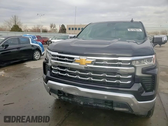 2024 Chevrolet Silverado 1500 LTZ with VIN 2GCUDGED2R1190704, listed as a Copart auction lot 85128674 with 13,402 mi miles and Salvage Title. Bid and sale history available at DreamBid. Image 13.