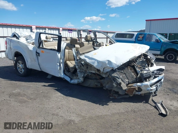 2008 Ford F-150 XLT with VIN 1FTPW14V98FA56570, listed as a IAAI auction lot 37633737 with Not provided miles and . Bid and sale history available at DreamBid. Image 1.