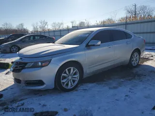2020 Chevrolet Impala LT with VIN 1G11Z5S35LU102107, listed as a Copart auction lot 46003805 with 126,539 mi miles and Salvage Title. Bid and sale history available at carsss.com. Image 1.