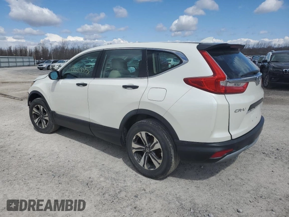 2017 Honda CR-V LX with VIN 5J6RW6H33HL004829, listed as a Copart auction lot 47280045 with 137,576 mi miles and Salvage Title. Bid and sale history available at DreamBid. Image 2.