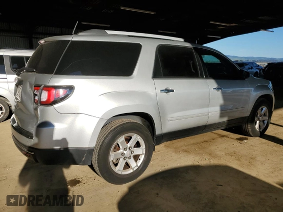 2016 GMC Acadia SLE with VIN 1GKKRNED7GJ143947, listed as a Copart auction lot 50416385 with 106,248 mi miles and Salvage Title. Bid and sale history available at DreamBid. Image 3.