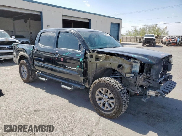 2019 Toyota Tacoma SR5 with VIN 5TFAZ5CN5KX085412, listed as a Copart auction lot 61011315 with 46,384 mi miles and Salvage title. Bid and sale history available at DreamBid. Image 4.