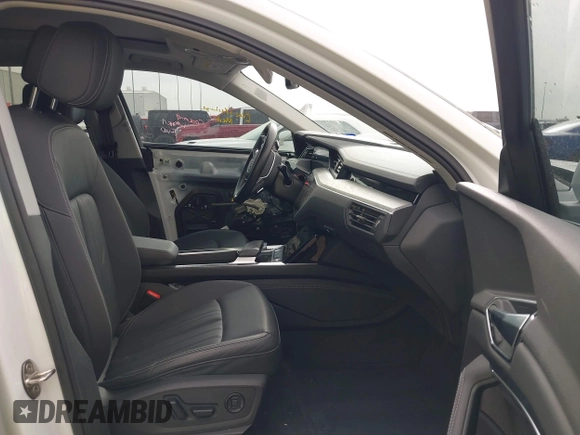 2022 Audi e-tron Premium Plus with VIN WA1LAAGE6NB033284, listed as a IAAI auction lot 41784457 with 30,964 mi miles and . Bid and sale history available at DreamBid. Image 5.