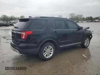 2017 Ford Explorer XLT with VIN 1FM5K7D89HGD19792, listed as a Copart auction lot 51812705 with 101,800 mi miles and Salvage Title. Bid and sale history available at DreamBid. Image 3.