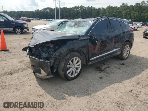 2021 Acura RDX with VIN 5J8TC1H32ML015579, listed as a Copart auction lot 59215965 with 76,411 mi miles and Salvage title. Bid and sale history available at DreamBid. Image 1.