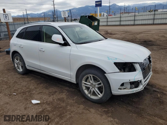 2015 Audi Q5 Premium Plus with VIN WA1CMAFP2FA125400, listed as a Copart auction lot 49182235 with 115,569 mi miles and Salvage title. Bid and sale history available at DreamBid. Image 4.