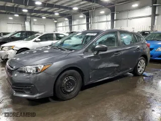 2021 Subaru Impreza with VIN 4S3GTAB62M3716464, listed as a Copart auction lot 84439794 with 32,238 mi miles and Salvage Title. Bid and sale history available at carsss.com. Image 1.