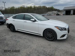 2020 Genesis G80 3.8L with VIN KMTFN4JE5LU334567, listed as a Copart auction lot 51872595 with 66,126 mi miles and Salvage Title. Bid and sale history available at carsss.com. Image 4.