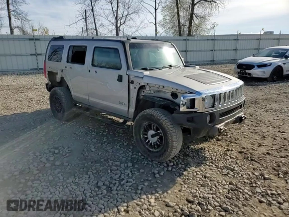 2006 Hummer H3 with VIN 5GTDN136X68191101, listed as a Copart auction lot 80389764 with 167,687 mi miles and Non Repairable. Bid and sale history available at carsss.com. Image 10.