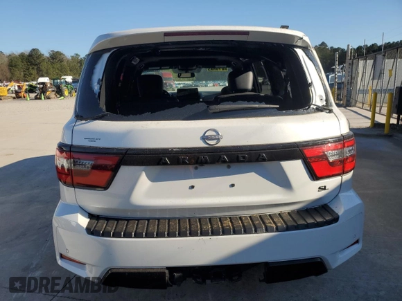 2022 Nissan Armada SL with VIN JN8AY2BBXN9812520, listed as a Copart auction lot 47433045 with 71,471 mi miles and Clean Title. Bid and sale history available at carsss.com. Image 6.