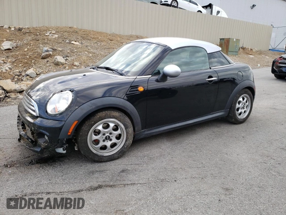 2012 MINI Cooper Coupe with VIN WMWSX1C58CT300340, listed as a Copart auction lot 42259775 with 67,085 mi miles and Clean Title. Bid and sale history available at carsss.com. Image 1.