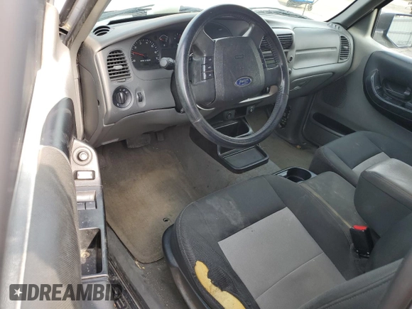 2010 Ford Ranger XLT with VIN 1FTKR4EE6APA01141, listed as a Copart auction lot 54953855 with 130,607 mi miles and Salvage title. Bid and sale history available at DreamBid. Image 8.