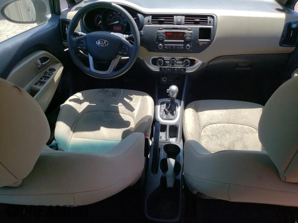 2015 Kia Rio LX with VIN KNADM4A35F6457041, listed as a Copart auction lot 54929285 with 183,431 mi miles and Clean Title. Bid and sale history available at carsss.com. Image 8.