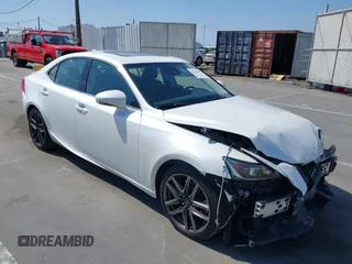 2017 Lexus IS 200t with VIN JTHBA1D20H5051051, listed as a IAAI auction lot 42142240 with 92,002 mi miles and . Bid and sale history available at DreamBid. Image 1.