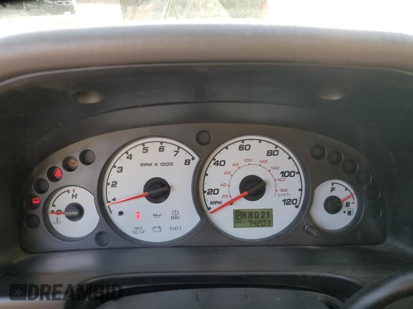 2002 Ford Escape XLS Choice with VIN 1FMYU01162KC61229, listed as a Copart auction lot 41985085 with 74,203 mi miles and Salvage title. Bid and sale history available at DreamBid. Image 9.