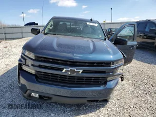 2021 Chevrolet Silverado 1500 RST with VIN 3GCUYEEDXMG236644, listed as a Copart auction lot 48312215 with 41,399 mi miles and Salvage Title. Bid and sale history available at carsss.com. Image 5.