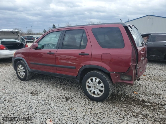 2006 Honda CR-V EX with VIN SHSRD78856U404767, listed as a Copart auction lot 51634545 with 247,267 mi miles and Salvage Title. Bid and sale history available at carsss.com. Image 2.