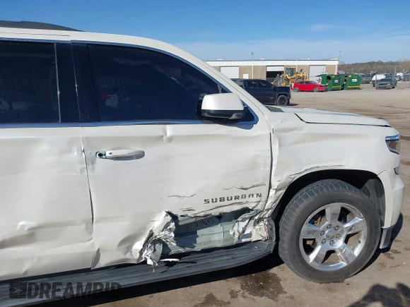 2015 Chevrolet Suburban LT with VIN 1GNSKJKC9FR717038, listed as a IAAI auction lot 41815942 with 123,095 mi miles and . Bid and sale history available at DreamBid. Image 6.