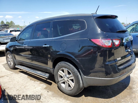 2017 Chevrolet Traverse LT with VIN 1GNKRHKD9HJ338586, listed as a Copart auction lot 58360584 with 89,066 mi miles and Salvage Title. Bid and sale history available at DreamBid. Image 2.