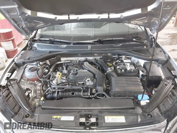 2024 Volkswagen Jetta S with VIN 3VW5M7BU4RM010489, listed as a IAAI auction lot 37960339 with 5,107 mi miles and . Bid and sale history available at DreamBid. Image 10.