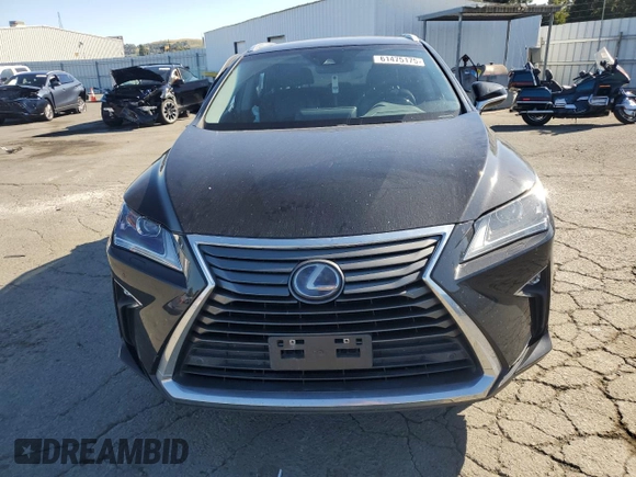 2019 Lexus RX 450h with VIN 2T2BGMCA4KC036097, listed as a Copart auction lot 61475175 with 63,811 mi miles and Salvage title. Bid and sale history available at DreamBid. Image 5.