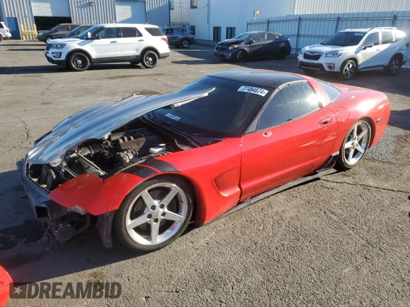 1999 Chevrolet Corvette with VIN 1G1YY22G0X5103362, listed as a Copart auction lot 77494674 with 0 mi miles and Salvage Title. Bid and sale history available at carsss.com. Image 1.