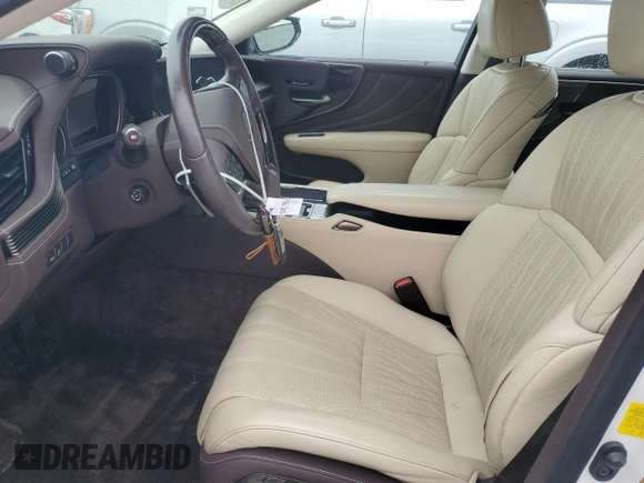 2019 Lexus LS with VIN JTHB51FF8K5006953, listed as a Copart auction lot 74186594 with 0 mi miles and Non Repairable. Bid and sale history available at carsss.com. Image 7.