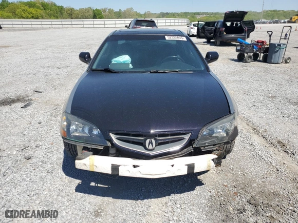 2001 Acura CL Type S with VIN 19UYA42701A010784, listed as a Copart auction lot 52335045 with 167,532 mi miles and Salvage Title. Bid and sale history available at carsss.com. Image 5.