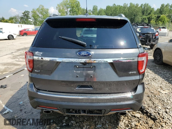 2018 Ford Explorer XLT with VIN 1FM5K8D80JGC68453, listed as a Copart auction lot 48401185 with 115,112 mi miles and Non Repairable. Bid and sale history available at DreamBid. Image 6.