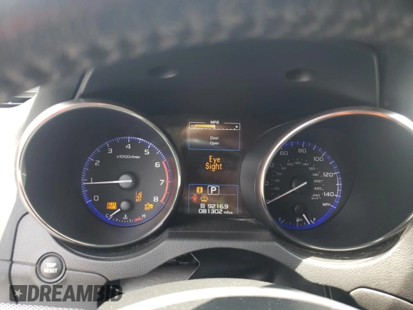 2017 Subaru Outback Premium with VIN 4S4BSAHC9H3201313, listed as a Copart auction lot 55818645 with 81,302 mi miles and Salvage title. Bid and sale history available at DreamBid. Image 9.