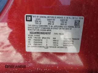 2016 Chevrolet Silverado 1500 LT with VIN 3GCUKREC9GG248787, listed as a Copart auction lot 87665225 with 170,257 mi miles and Salvage Title. Bid and sale history available at DreamBid. Image 14.
