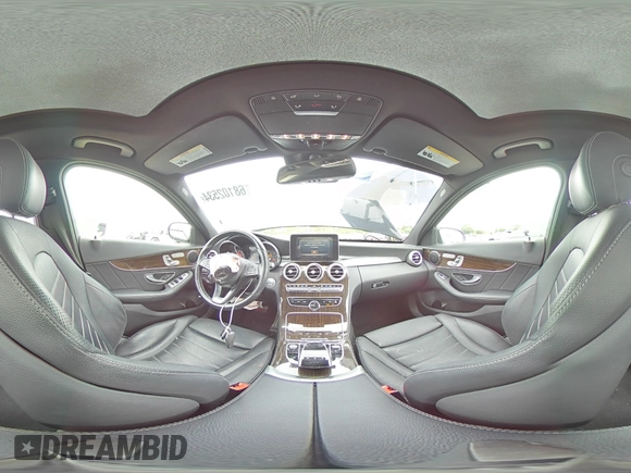 2018 Mercedes-Benz C 300 with VIN 55SWF4KBXJU262480, listed as a Copart auction lot 68102534 with 58,003 mi miles and Salvage Title. Bid and sale history available at DreamBid. Image 13.