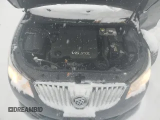 2012 Buick LaCrosse Leather with VIN 1G4GC5E37CF195209, listed as a Copart auction lot 42254565 with 44,074 mi miles and Salvage title. Bid and sale history available at DreamBid. Image 11.
