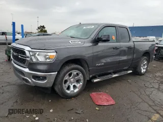 2023 Ram 1500 Big Horn with VIN 1C6SRFBT3PN578011, listed as a Copart auction lot 78027434 with 20,433 mi miles and Salvage Title. Bid and sale history available at carsss.com. Image 1.
