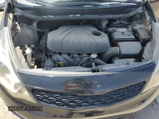 2013 Kia Rio LX with VIN KNADM4A37D6164867, listed as a Copart auction lot 64719374 with 112,840 mi miles and Salvage Title. Bid and sale history available at carsss.com. Image 11.