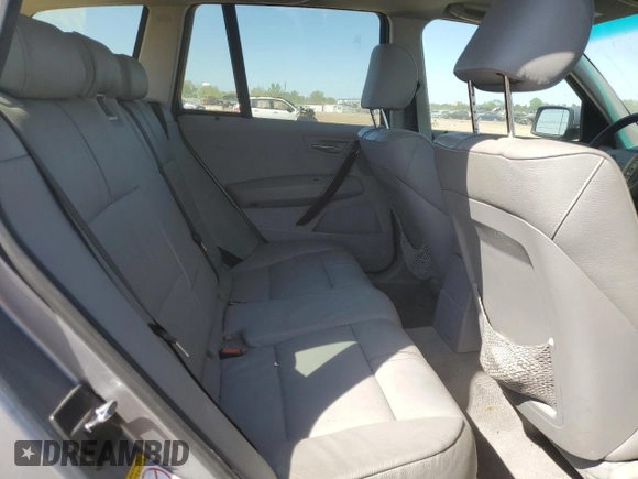 2006 BMW X3 3.0i z VIN WBXPA93466WG85342, wystawiony jako Copart lot #56347905 z przebiegiem 99 287 mil mil oraz Szkoda całkowita • Salvage title. Historia ofert i sprzedaży dostępna na DreamBid. Obrazek 10.