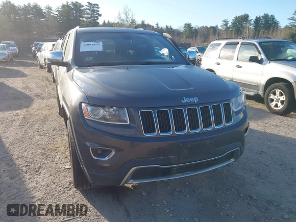 2015 Jeep Grand Cherokee Limited with VIN 1C4RJFBG8FC638117, listed as a IAAI auction lot 42092893 with 198,990 mi miles. Bid and sale history available at carsss.com. Image 12.