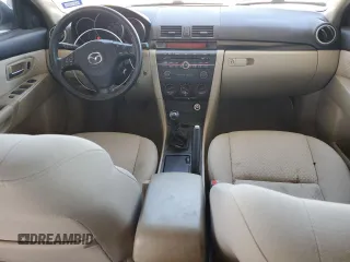 2006 Mazda 3 i with VIN JM1BK12F561464270, listed as a Copart auction lot 53877845 with 201,857 mi miles and Salvage Title. Bid and sale history available at carsss.com. Image 8.