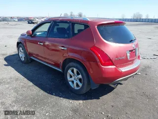 2006 Nissan Murano SL with VIN JN8AZ08W56W532907, listed as a IAAI auction lot 41752729 with 155,320 mi miles. Bid and sale history available at carsss.com. Image 3.